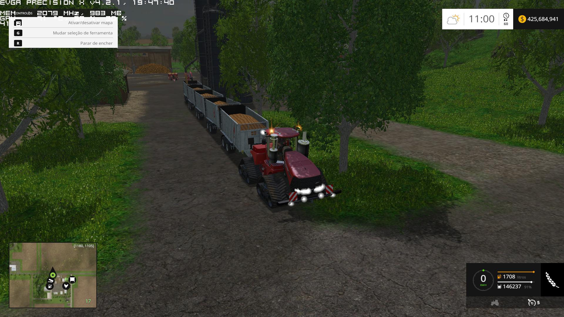 CASEIH1000 V12 TWIN TURBO 1100HP Tractor (4) Farming simulator 19