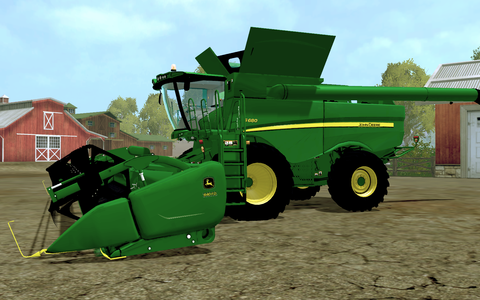 John Deere S680 Farming Simulator 2015
