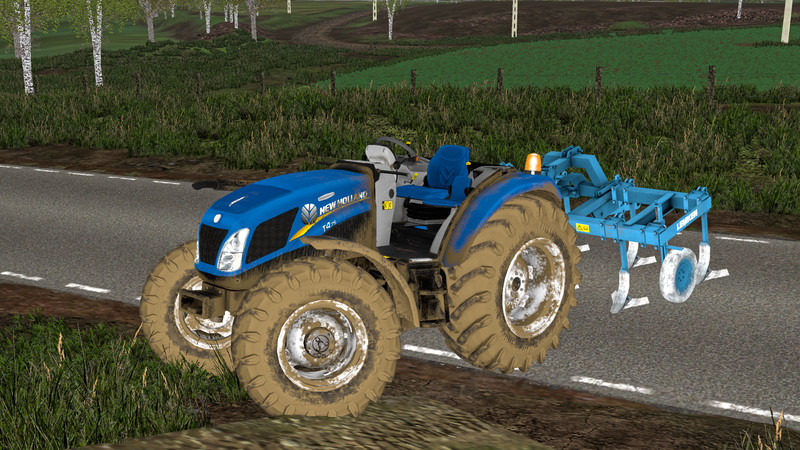 Nh T4 75 Garden Tractor V 1 0 Farming Simulator 19 17 15 Mod