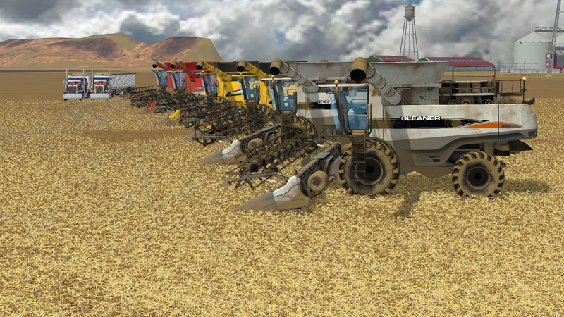 AGCO Rotary Combines V 1.0 FS15 (7) - Farming simulator 19 / 17 / 15 Mod.