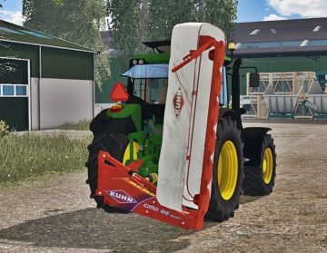 Kuhn GMD 66 Washable V 1.0 Mower - Farming simulator 2019 / 2017 / 2015 Mod