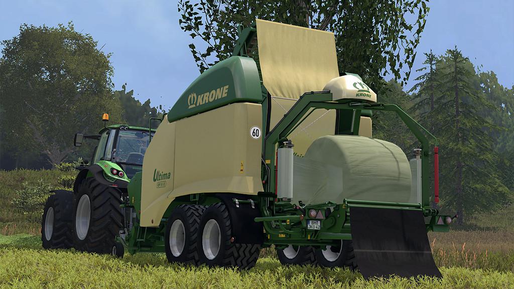 Krone Ultima Cf 155 Xc Update Mod Farming Simulator 19 17 15 Mod