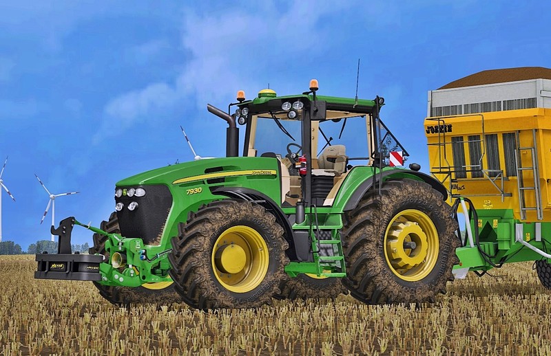 FS17 John Deere 7030 Serie V 1.0 - FS 17 Tractors Mod Download.