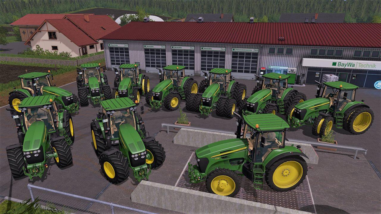 FS17 JOHN DEERE 7X30 SERIE V1.1 - FS 17 Tractors Mod Download.