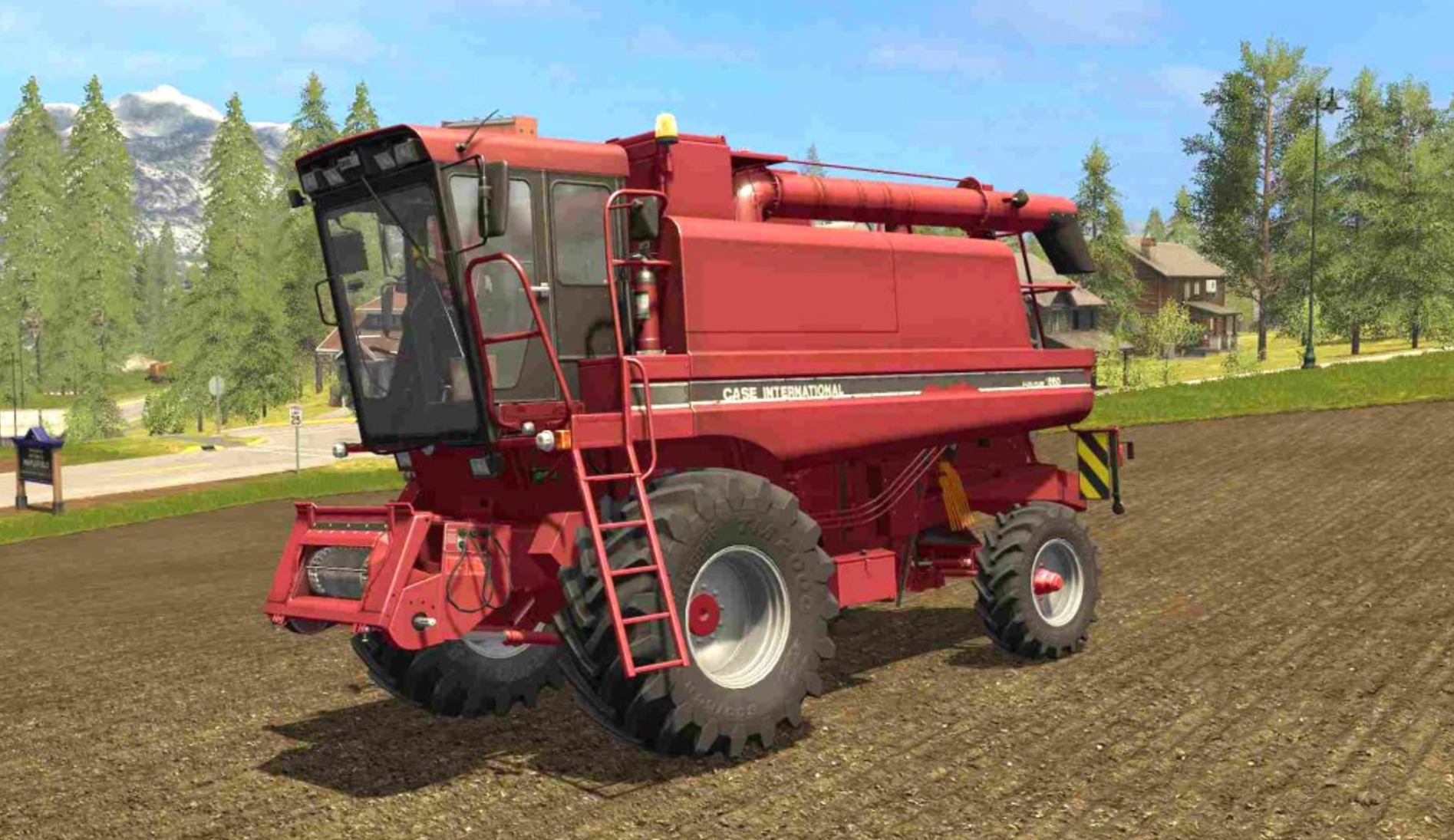 The CaseIH 1660 gives me the chance to use it because I do not like it beca...