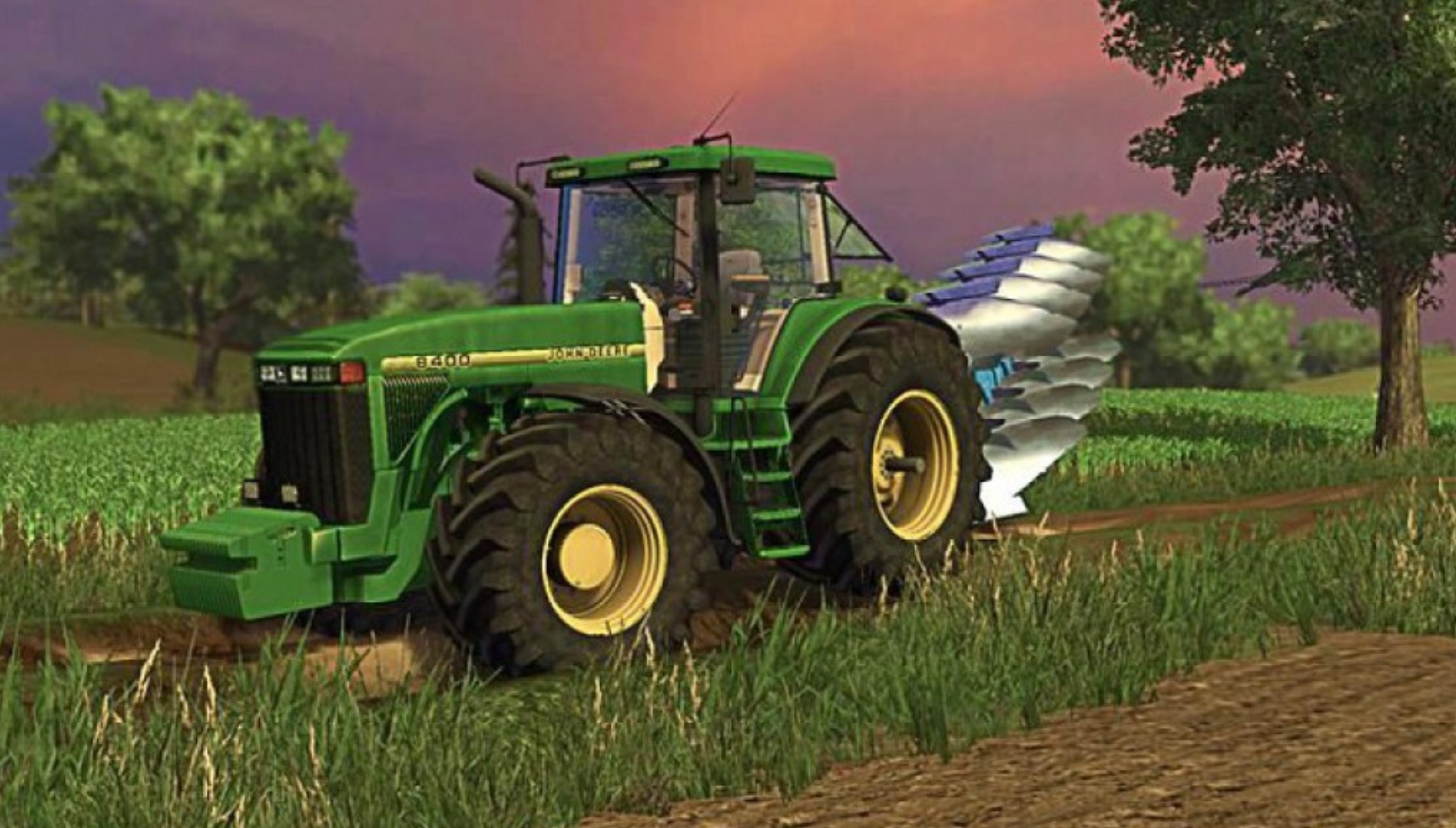 FS17 John Deere 8400 v1.0 - FS 17 Tractors Mod Download.