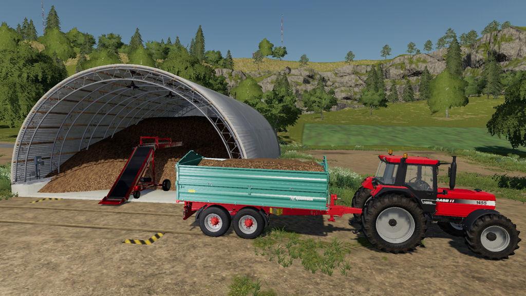 FS19 Root Crop Storage v1.0.0.1 - FS 19 Placeable objects Mod Download.