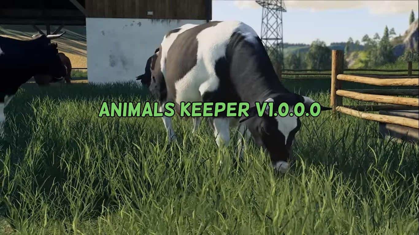 Fs19 Animals Keeper V1000 Farming Simulator 19 17 15 Mod