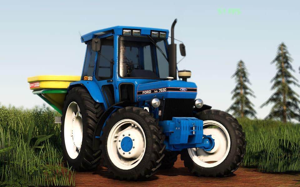Fs19 Ford 7630 V1000 Fs 19 Tractors Mod Download