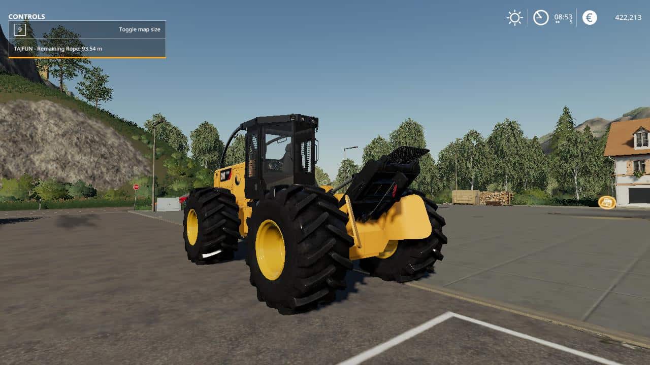 FS19 Caterpillar 535D Winch Skidder V1 (1) Farming simulator 19 / 17