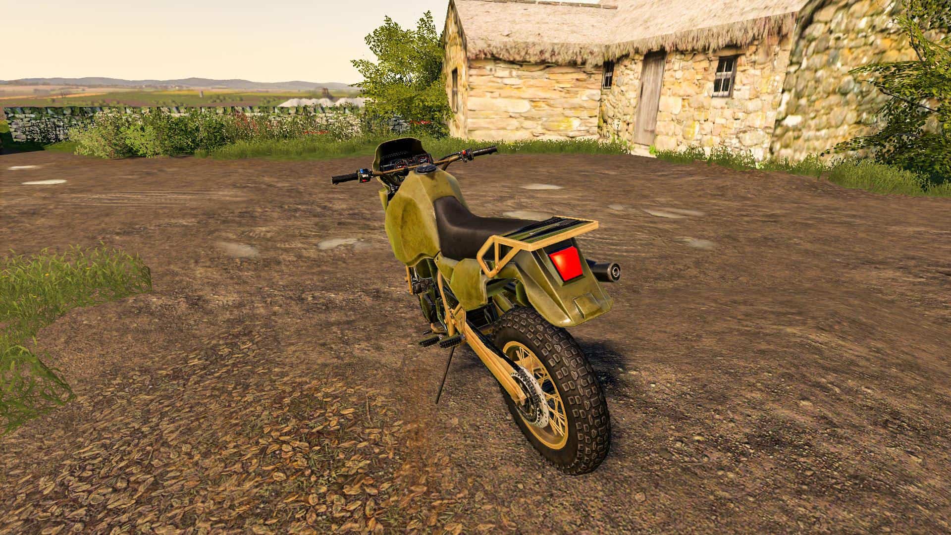 FS19 Battlefield Motocross Dirt Bike v1.0.0 (1) Farming simulator 19
