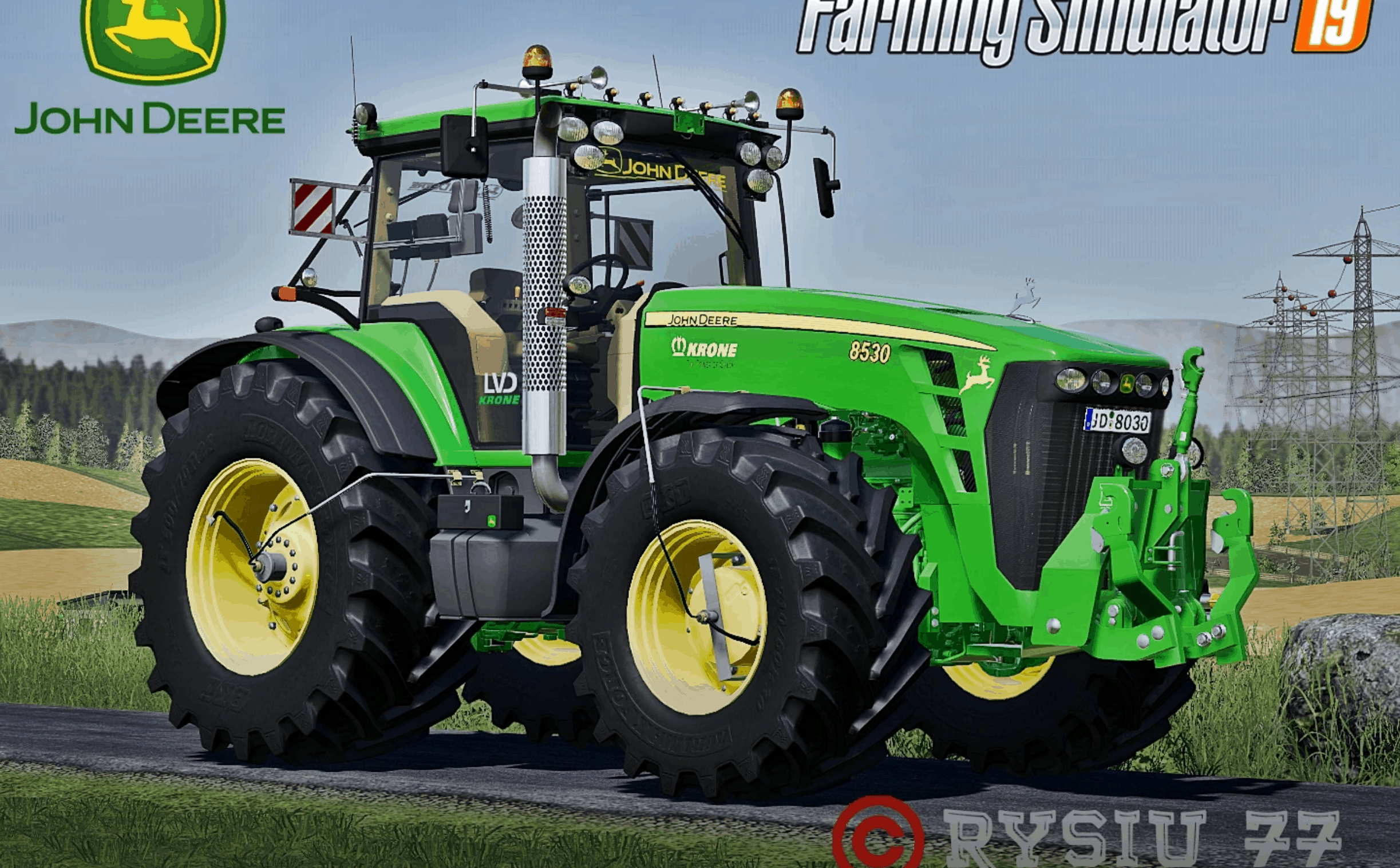 Fs19 John Deere 8030 Series Official V40 Fs 19 Tractors Mod Download