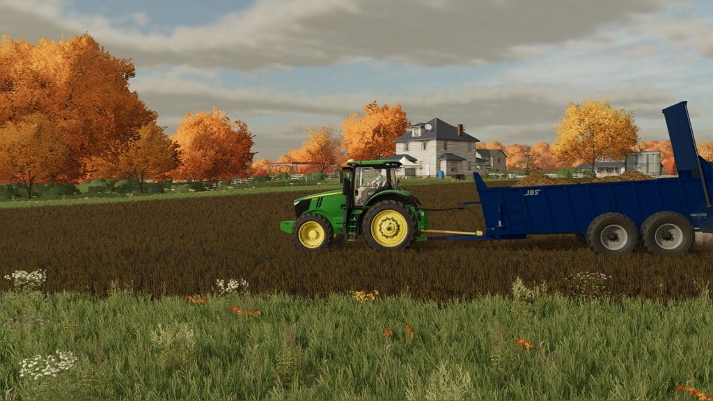 FS22 JBS VMEC2248 Econo Spreader 1.0 FS 22 Trailers Mod Download