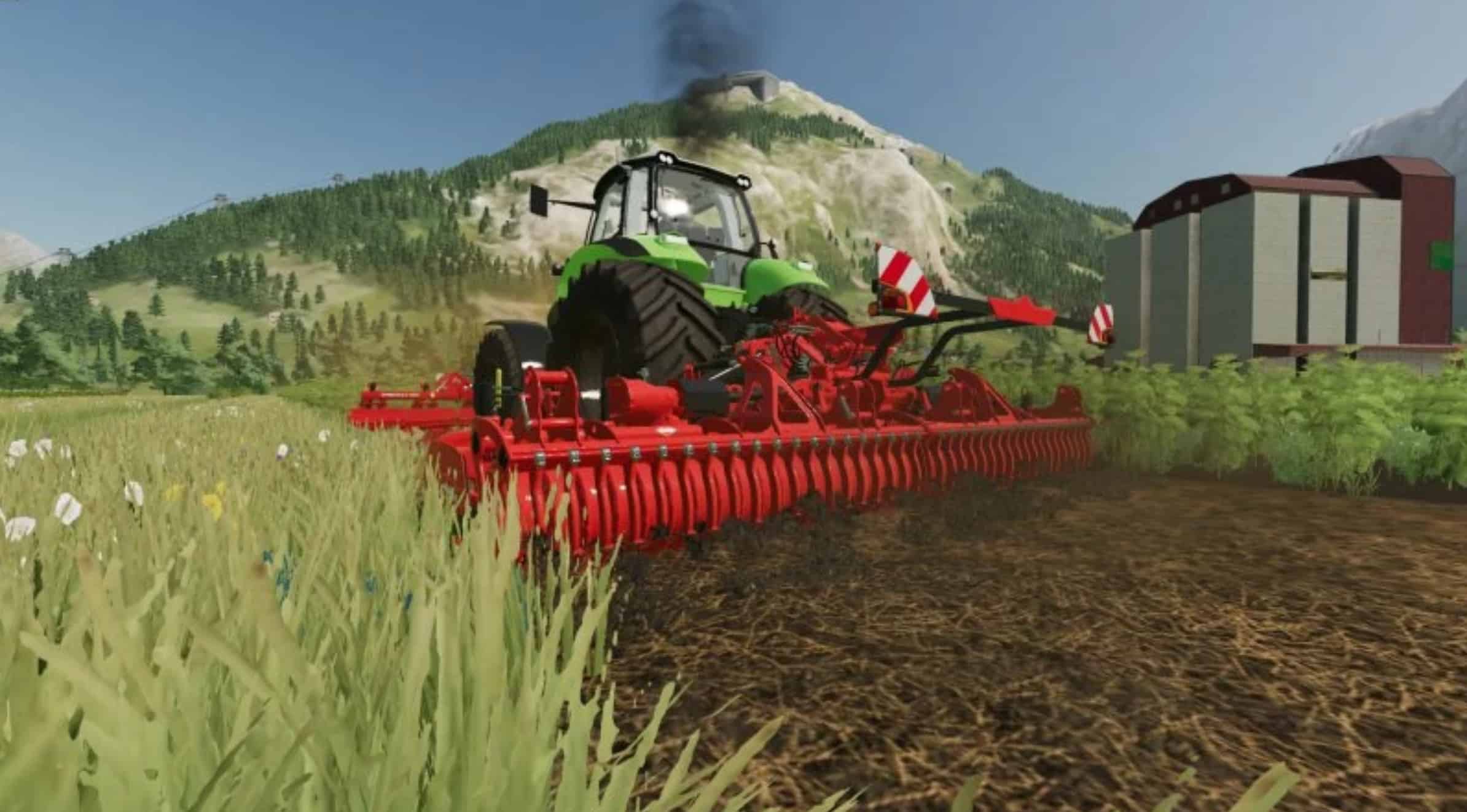 FS22 Deutz Agroton X720 gear shift, air horn v1.0.0 (3) Farming simulator 19 / 17 / 15 Mod