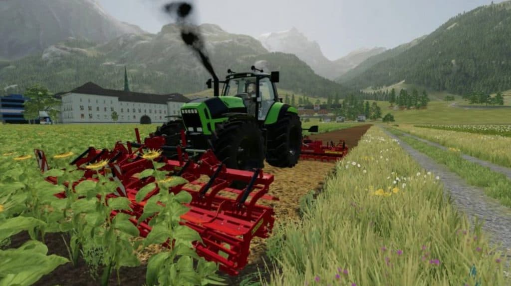 FS22 Deutz Agroton X720 gear shift, air horn v1.0.0 (4) Farming