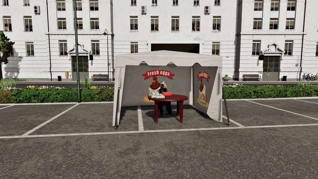 FS22 Chicken Egg Tent v1.0 FS 22 Objects Mod Download