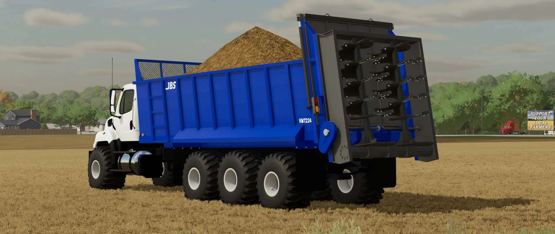 FS22 Freightliner 108SD with JBS 2248 Manure Spreader FS 22 Trucks