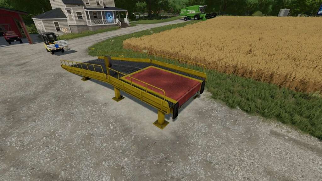FS22 Loading Ramp With Dock Leveler v1.0 FS 22 Objects Mod Download