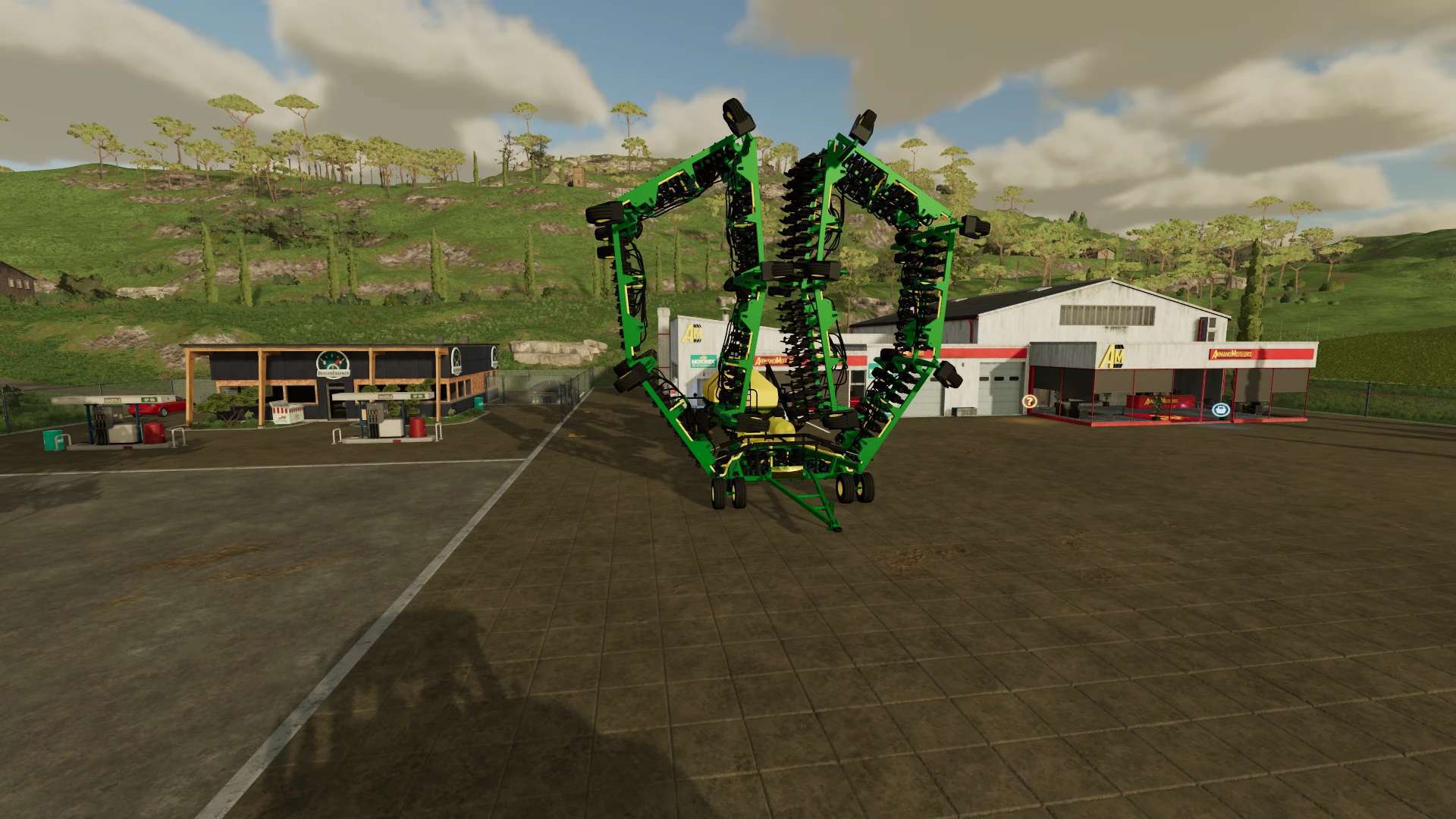 John_Deere_Air_Seeder_50M V1.0 (1) Farming simulator 19 / 17 / 15 Mod