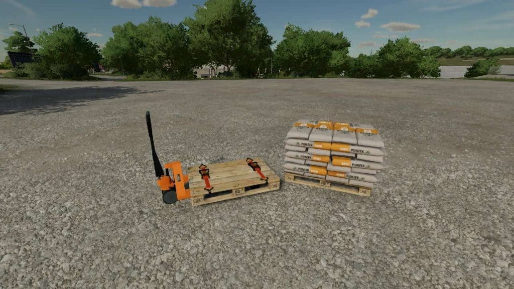 FS22 HoT Pallet Truck v1.0.1 FS 22 Other Mod Download