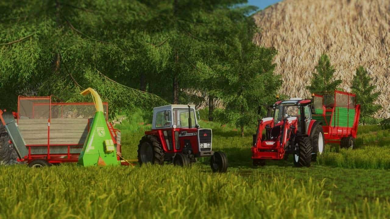 FS22 Norwegian forage harvester pack v1.0 FS 22 Implements & Tools