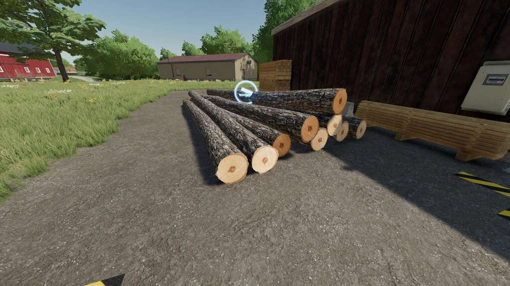 FS22 Farm Sawmill v1.0 FS 22 Objects Mod Download