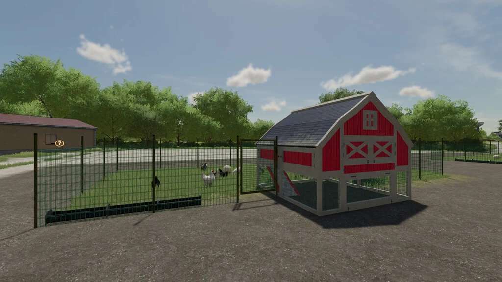 FS22 Chicken Coop Pack v1.0 FS 22 Objects Mod Download