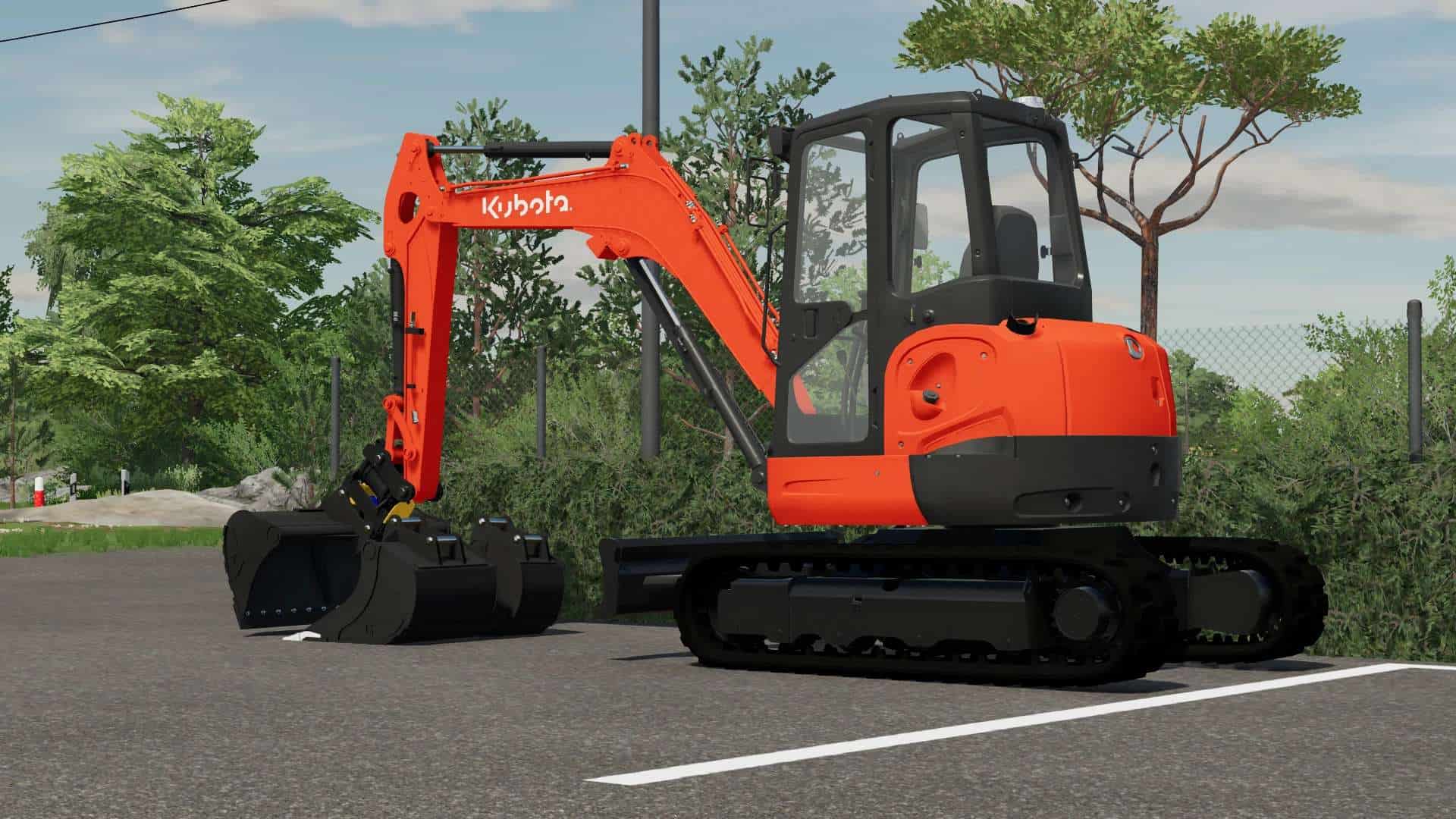 Fs22 Kubota U48 V10 Fs 22 Forklifts Excavators Mod Download