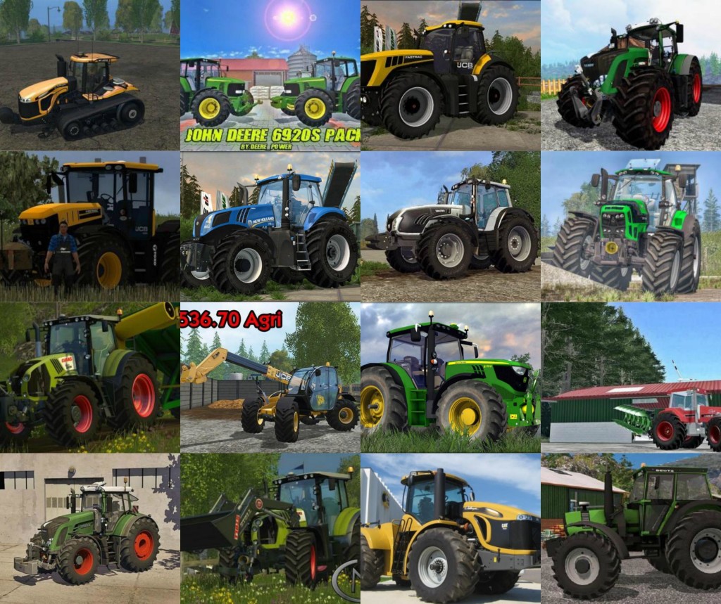 TRACTORS PACK BY DARIJONAS V2 FS 2015 Mod Download