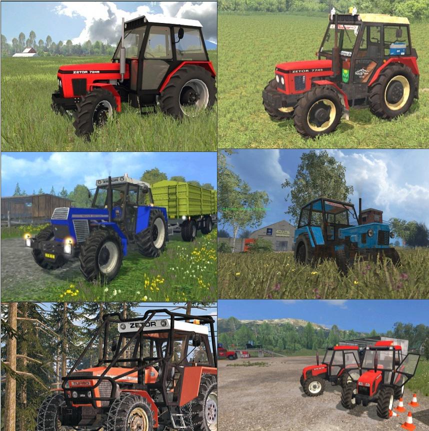 Zetor Mega Pack Tractors Fs15 Fs 15 Packs Mod Download