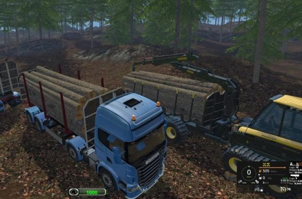FS17 WOOD LOGS WEIGHT V1.0 - FS 17 Other Mod Download