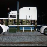 FS17 PETERBILT 388 WHITE CAMO V1.0 - FS 17 Trucks Mod Download