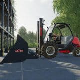 FS19 Forklift / stacker bucket set v1.0 - FS 19 Implements & Tools Mod ...
