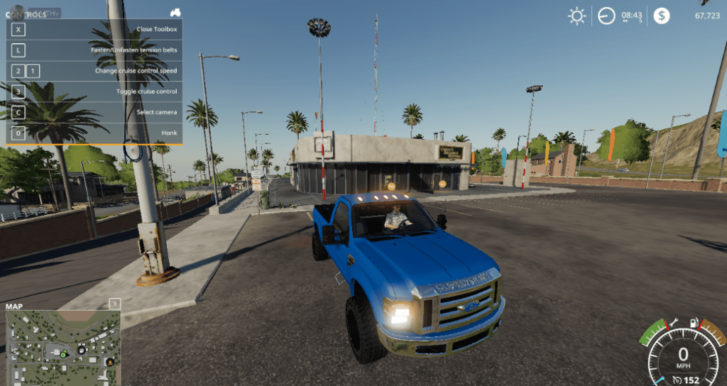 FS19 Fixed EXP f350 - FS 19 Cars Mod Download