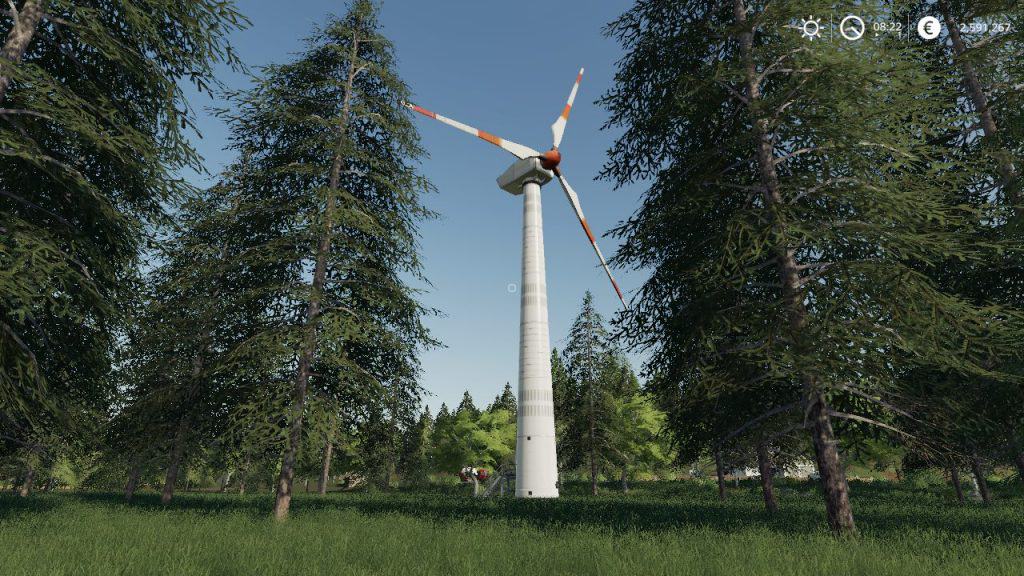 FS19 Placeable wind turbine revenue generator - FS 19 Placeable objects ...
