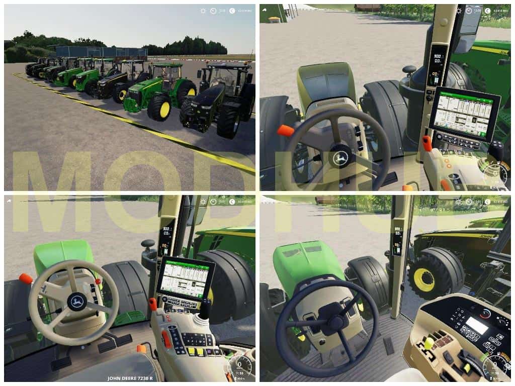 FS19 Best Pack of John Deere Tractors v1.0 FS 19 Packs Mod Download