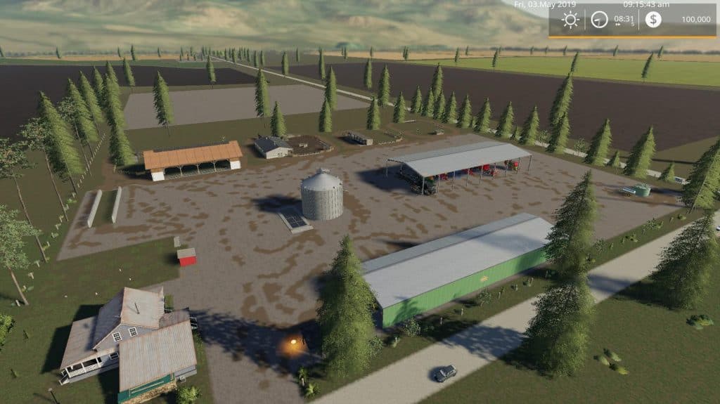 FS19 Taylor's Farm Multiftiut 4x v1.0 - FS 19 Maps Mod Download