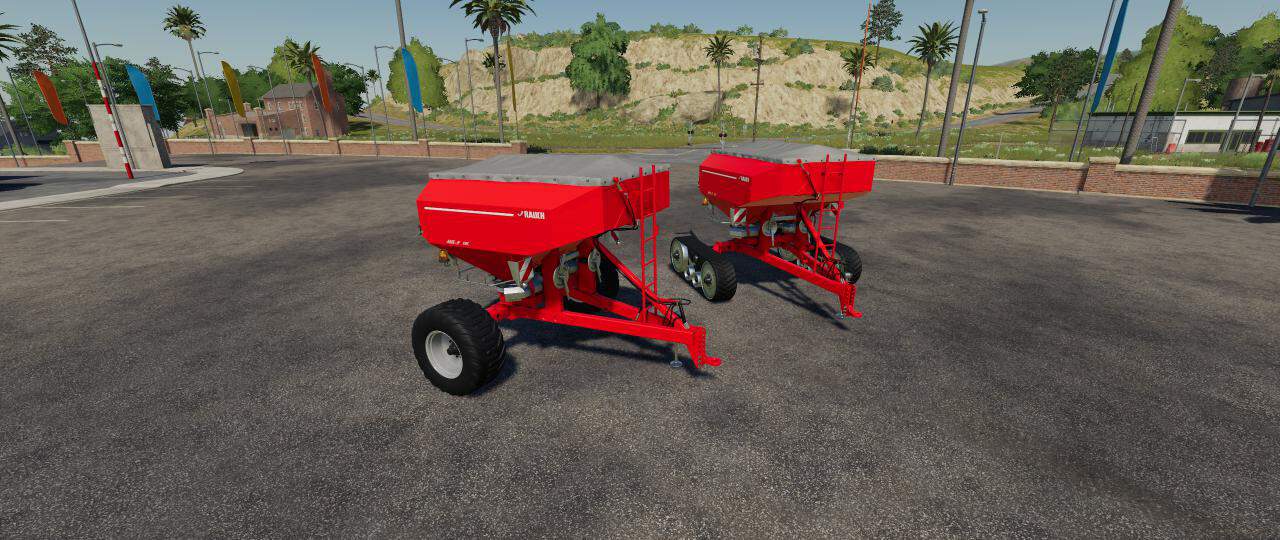FS19 RAUCH AXISH EMC Trailed Spreader v1.0.0.0 FS 19 Implements