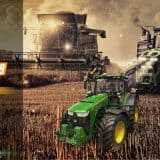 FS19 John Deere Edition Menu Background v1.0 - FS 19 Other Mod Download