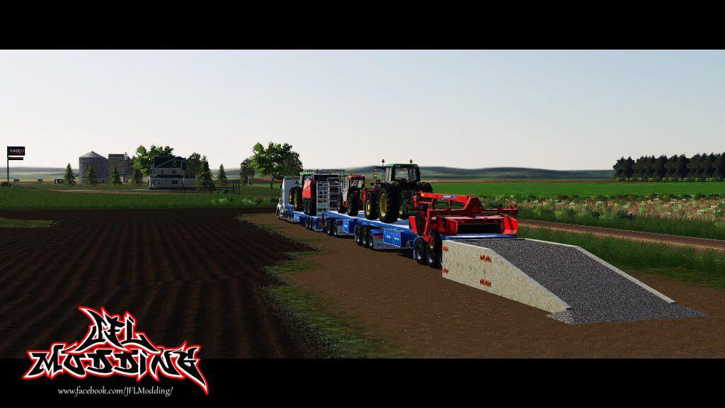 FS19 CIMC Trailer Pack v1 (2) - Farming simulator 19 / 17 / 15 Mod