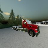 FS19 Pete 567 Heavy Haul v1.0 - FS 19 Trucks Mod Download