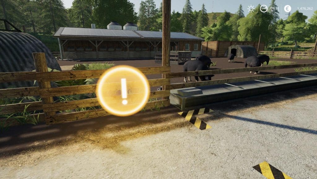 FS19 Placeable Large animals (6) Farming simulator 19 / 17 / 15 Mod