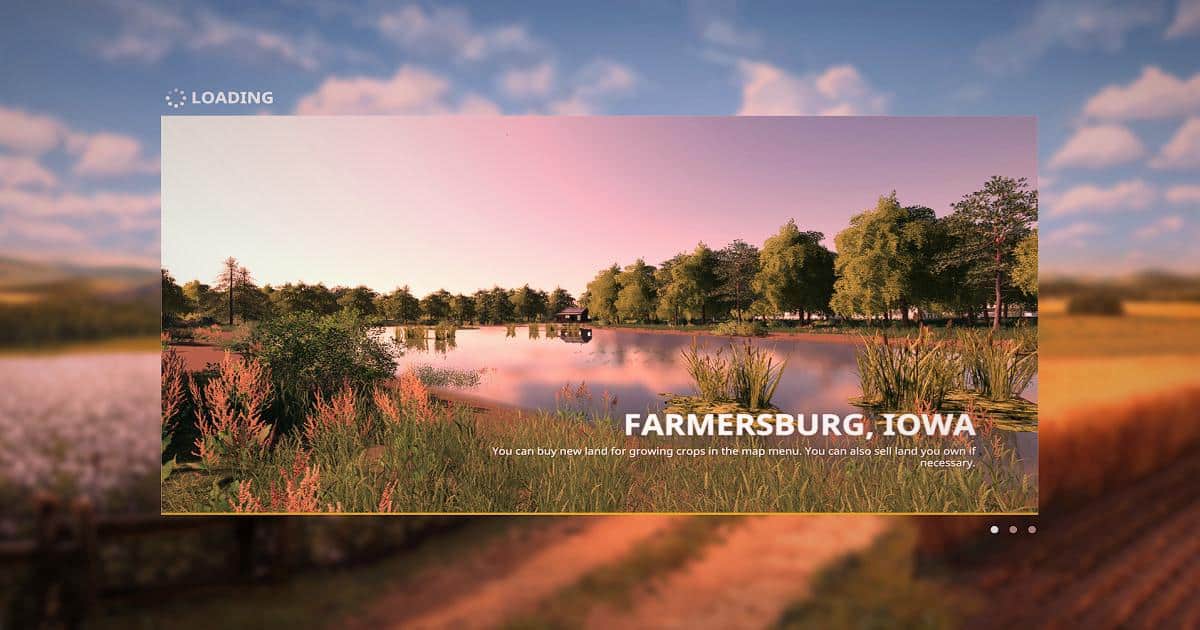 FS19 Farmersburg, Iowa v2.0 FS 19 Maps Mod Download