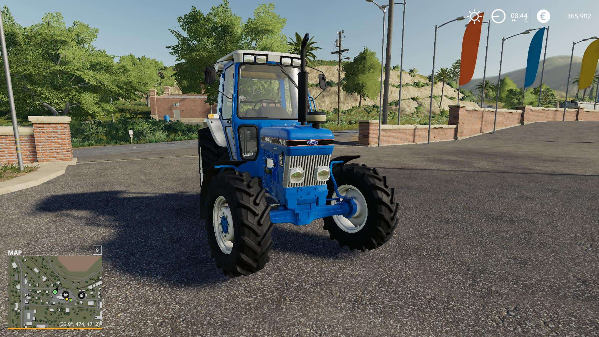 Fs19 Ford 7610 V1000 Fs 19 Tractors Mod Download