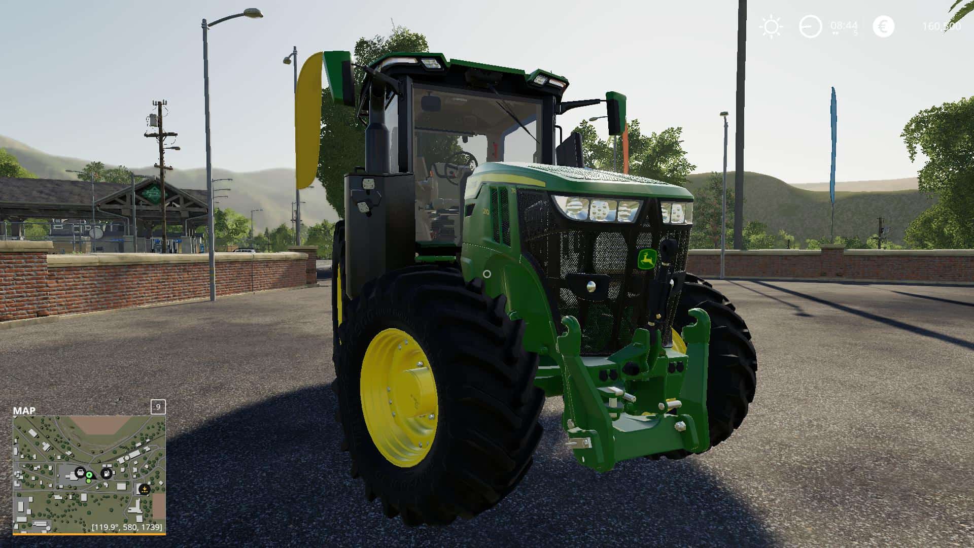 FS19 John Deere 7R EU v1.0.0.0 - FS 19 Tractors Mod Download