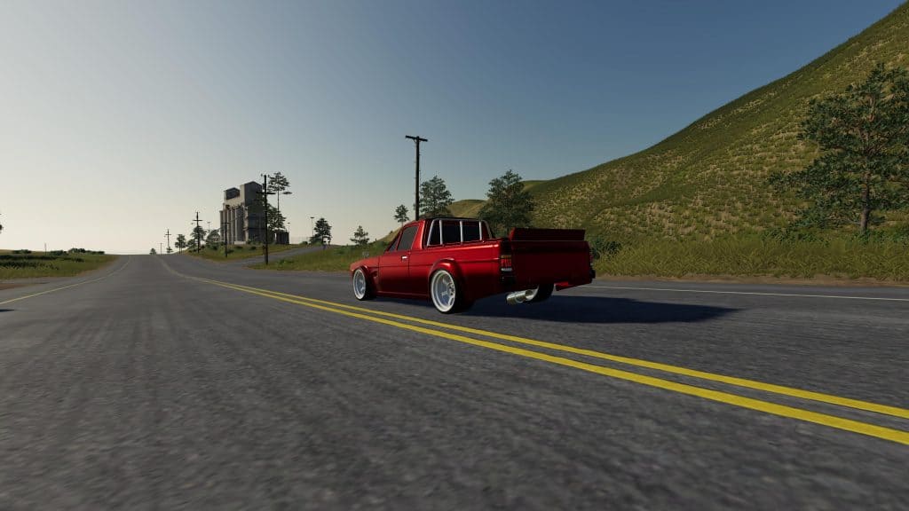 FS19 Datsun sunny hakotora v1 (5) - Farming simulator 19 / 17 / 15 Mod