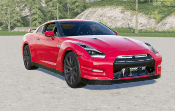 FS19 Nissan GT-R (R35) 2015 - FS 19 Cars Mod Download