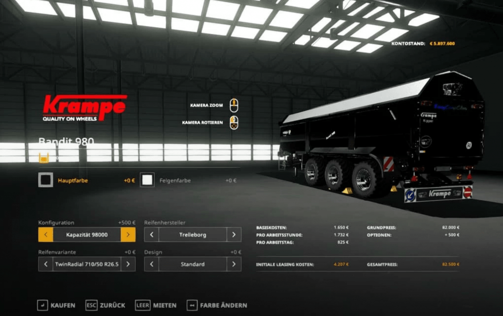 FS19 Krampe Bandit Pack v1.0.0.2 - FS 19 Trailers Mod Download