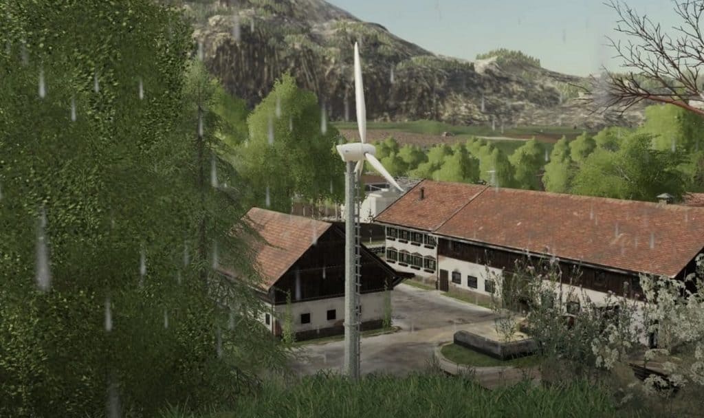 FS19 Wind Turbine Aircon10 v1.0.0 (1) - Farming simulator 19 / 17 / 15 Mod