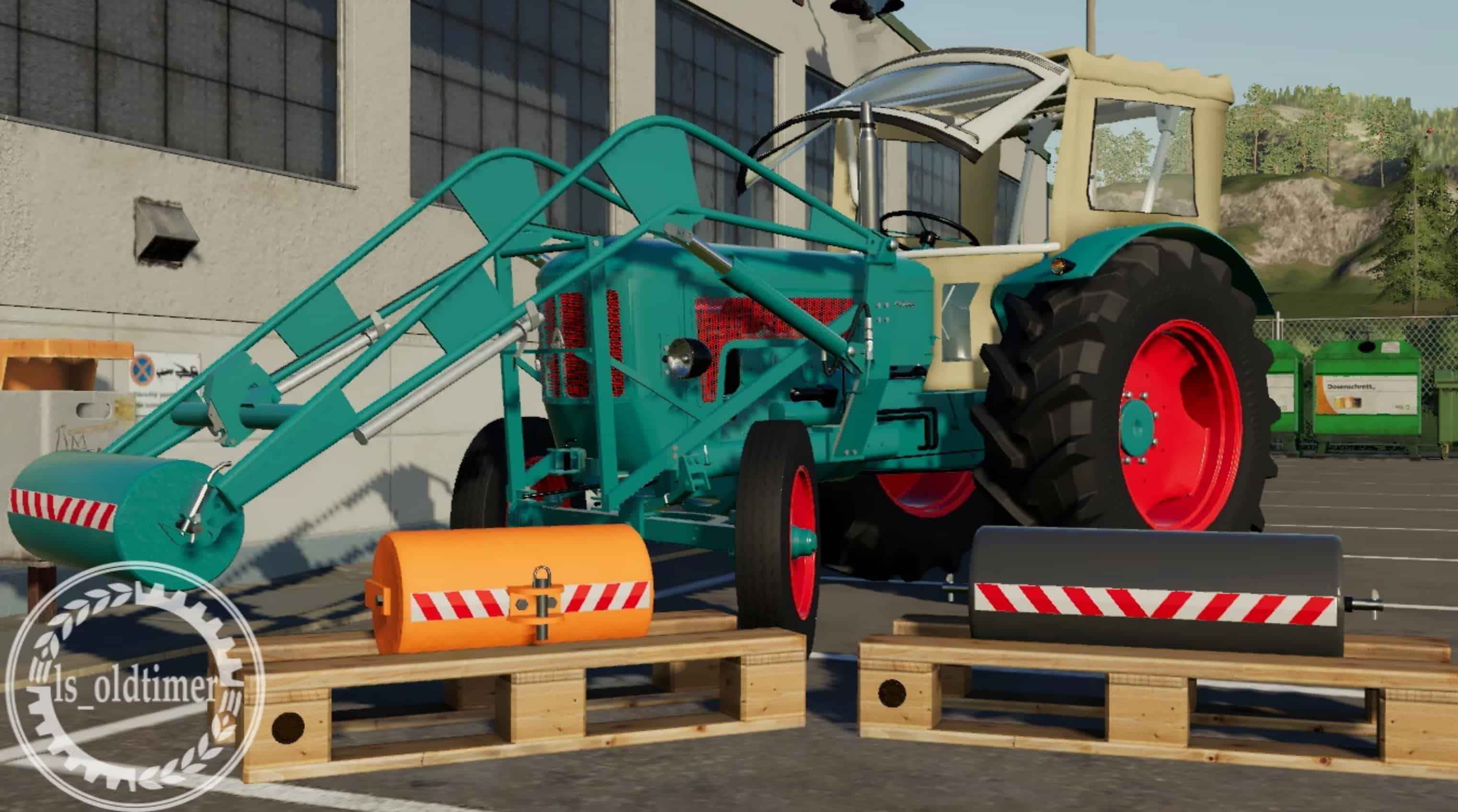 FS19 Front loader counterweight v1.0.0.0 FS 19 Implements & Tools Mod